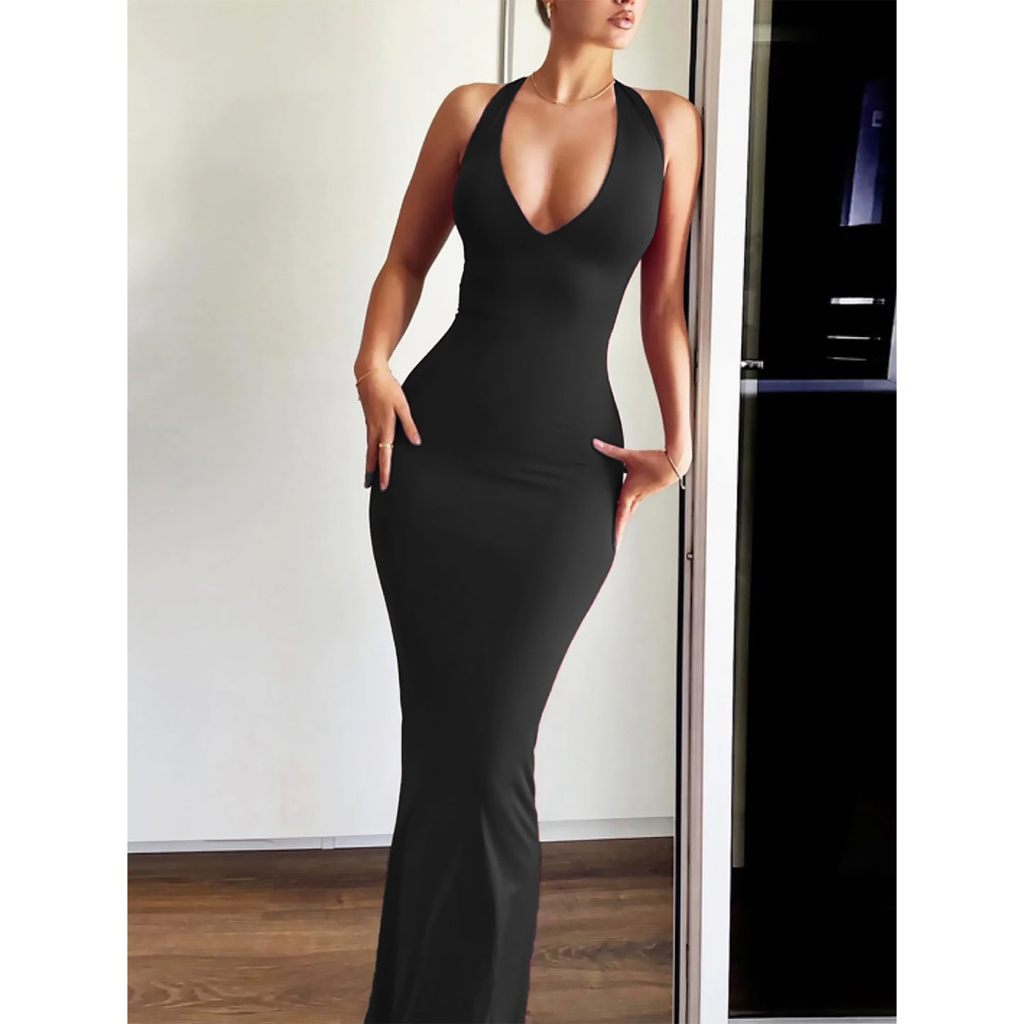 Halter Bodycon Dress