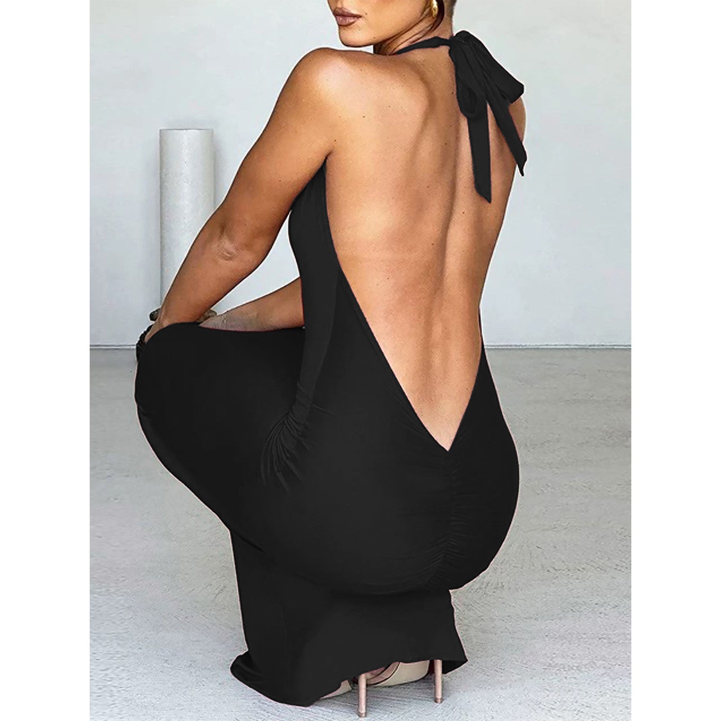 Halter Bodycon Dress